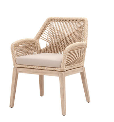 Essentials for Living Loom Arm Chair 6809KD.SND/FLGRY/NG